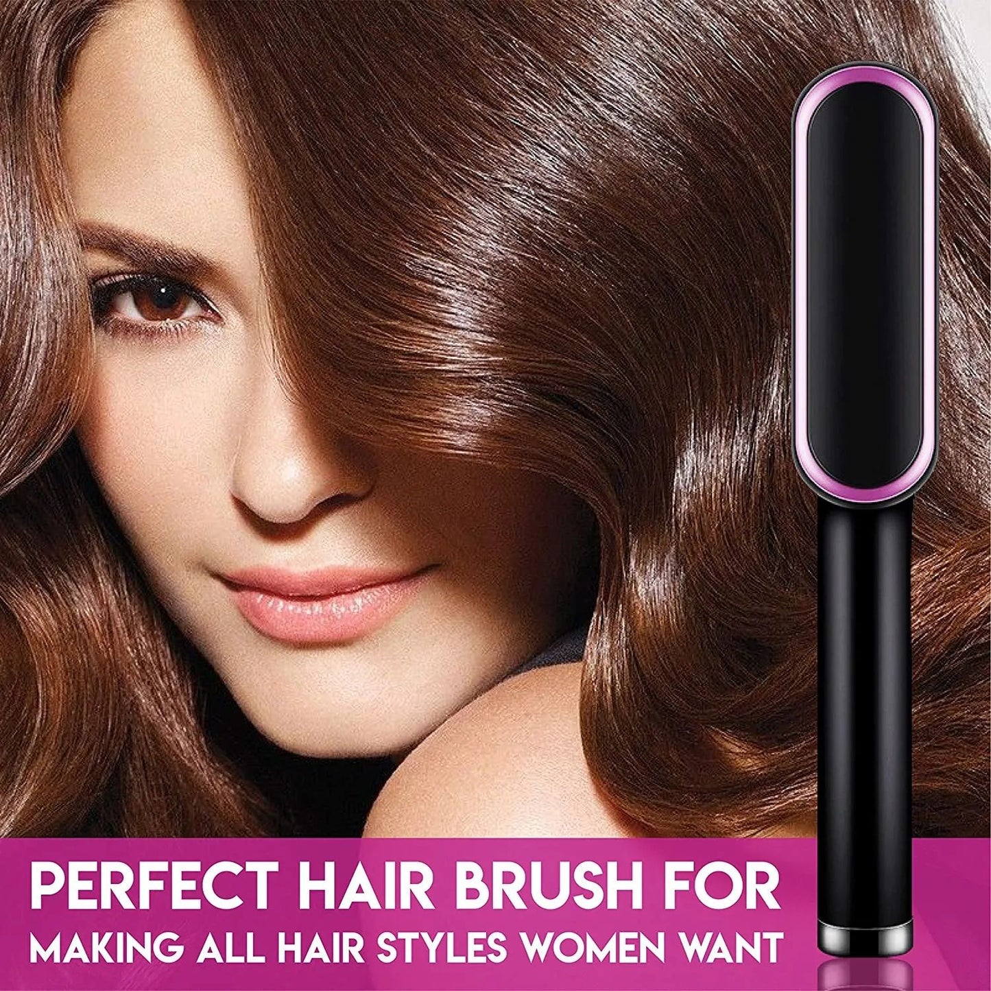 Brush Hair Straightener