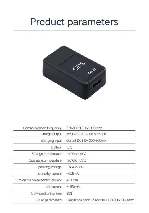 GPS Tracker Device GSM Mini