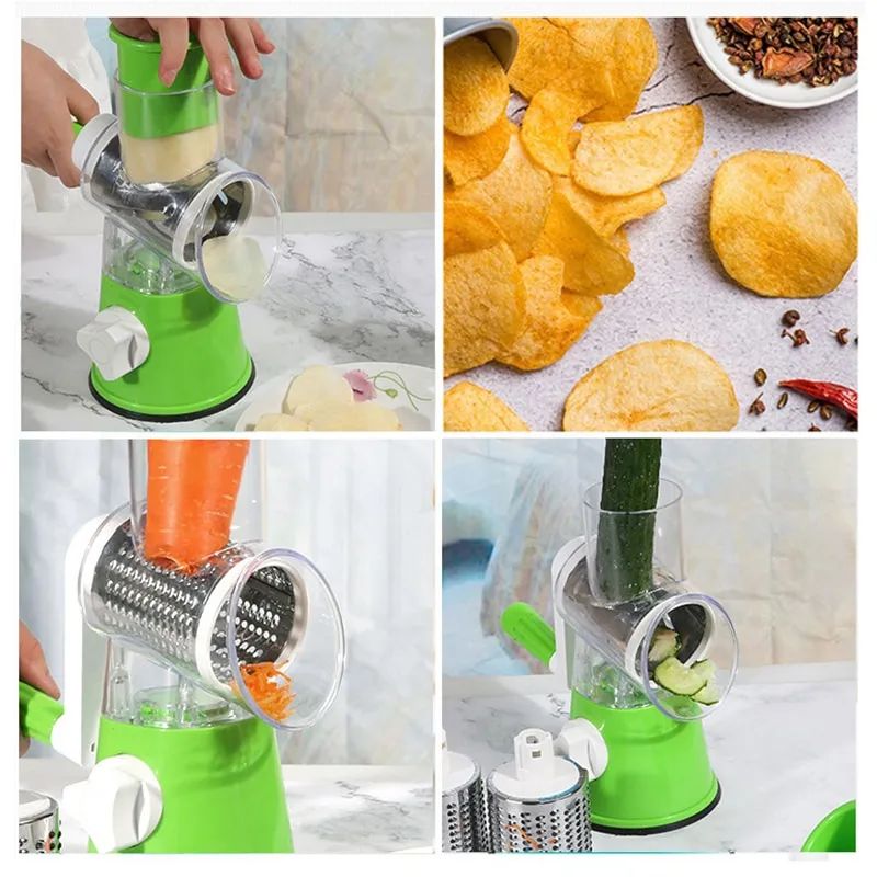 Multifunctional Roller Vegetable Cutter Hand