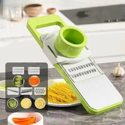 5 in 1 Vegetable Cutter Stainless Steel Multifunctional